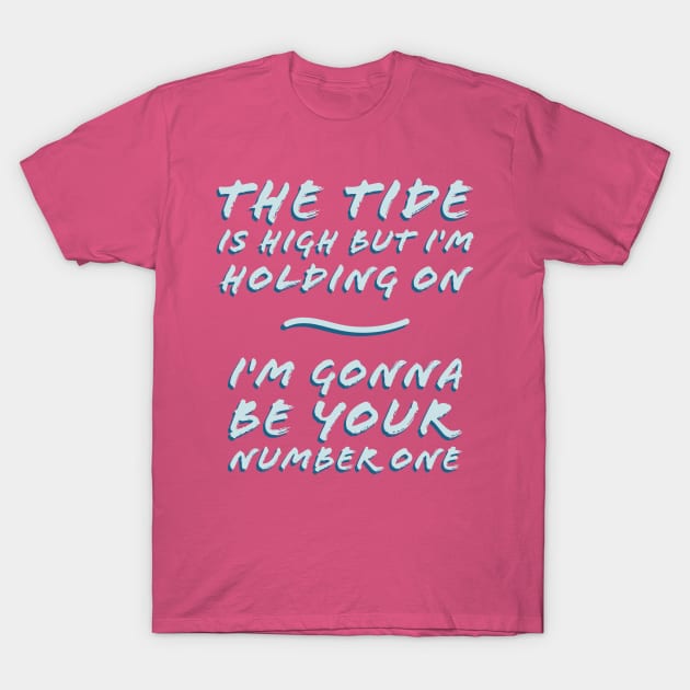 The Tide is High 1980s Music T-Shirt by FrogAndToadsWorkshop